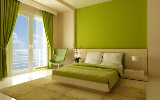 bedroom, colors, спальни, интерьер, дизайн, цвет, 