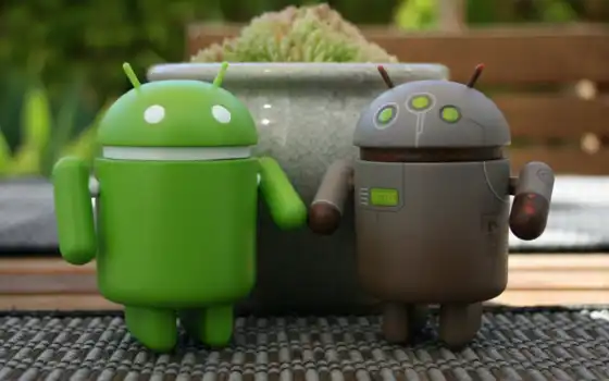 android, логотип, игрушки