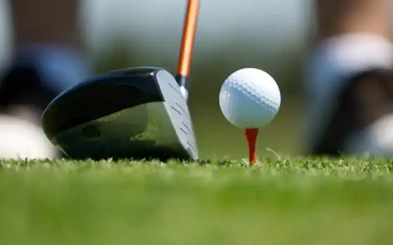 гольф, курс, дыра, спорт